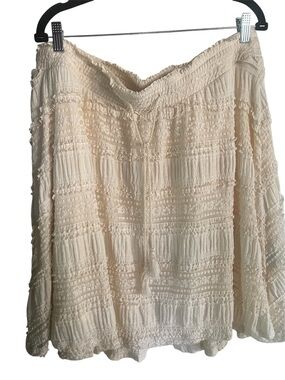 torrid Cream Skirt
